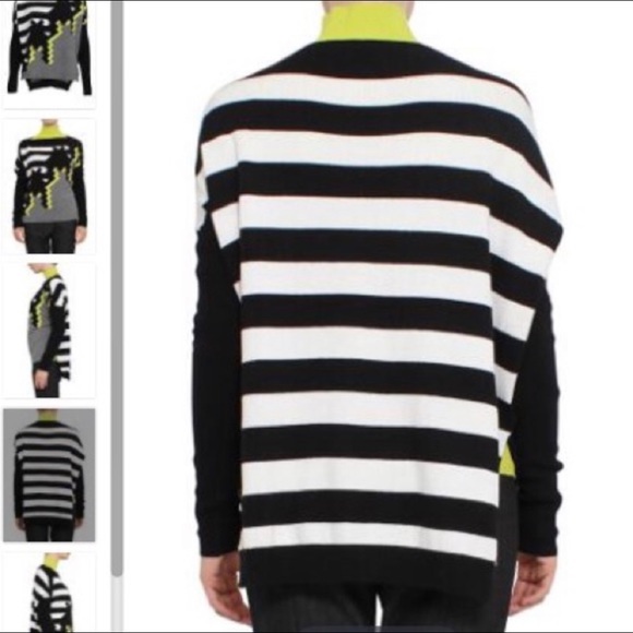 L.A.M.B. Space Invader Color Block Sweater Sz XL - Picture 2 of 5